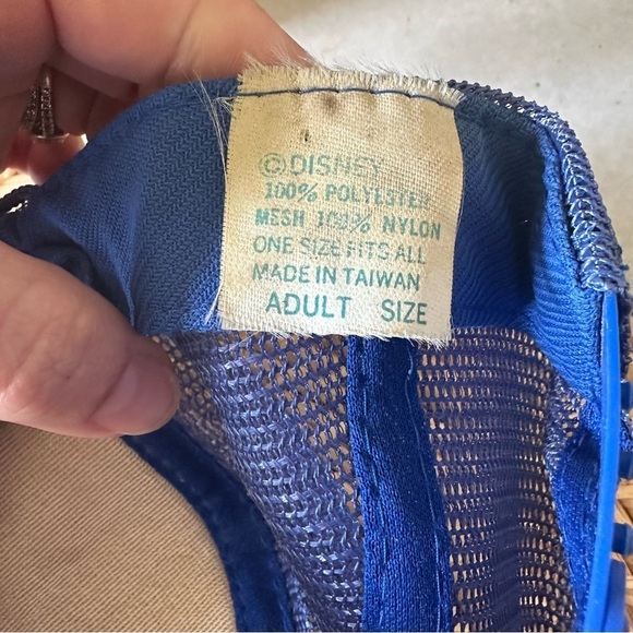 Vintage Walt Disney World Unisex Embroidered Snap Back Hat - Picture 8 of 9